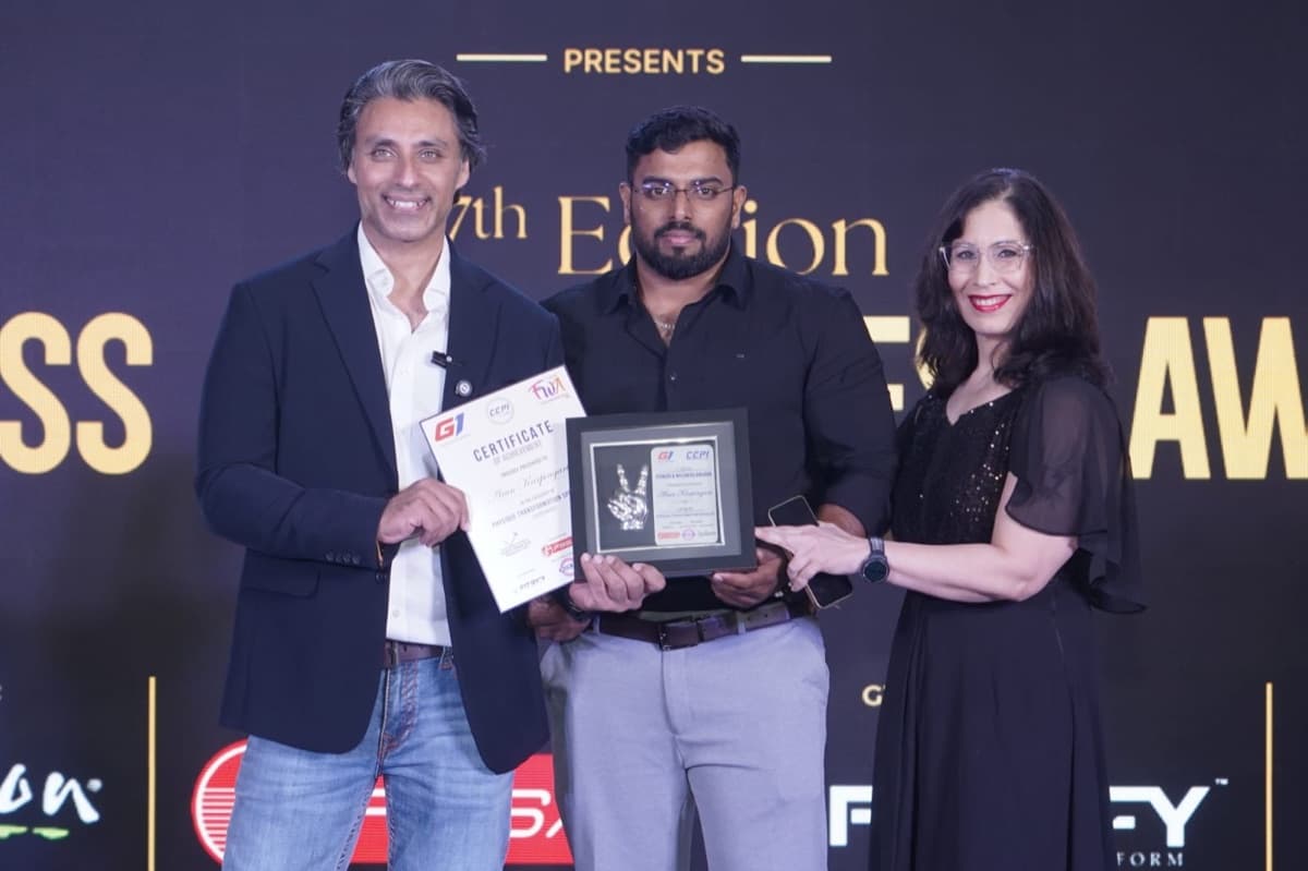 Karpingari Arun, Physique Transformation Specialist of the Year